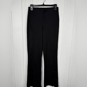 FLX Ribbed Flare Black Women's Leggings